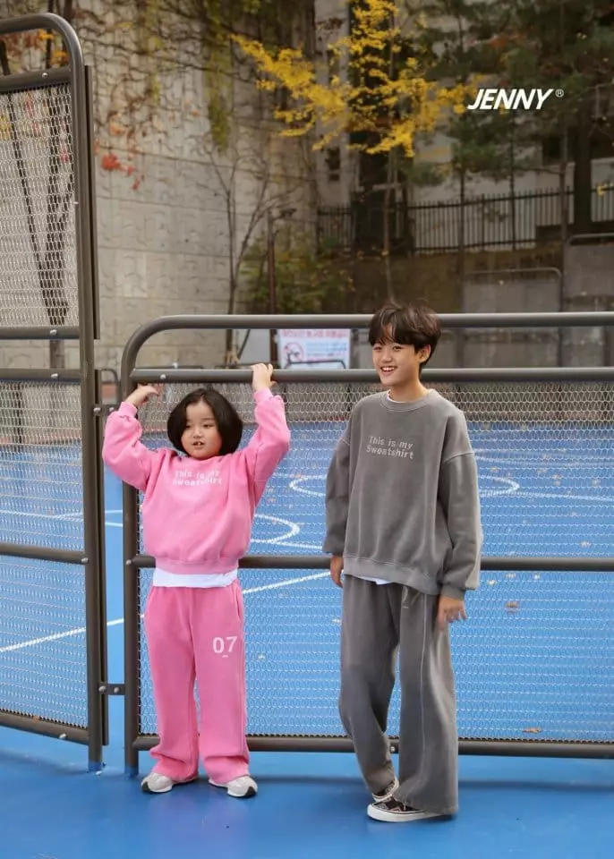Jenny Basic - Korean Children Fashion - #prettylittlegirls - Pigment Sweatshirt - 6