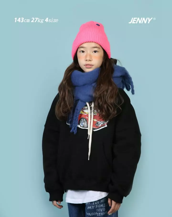 Jenny Basic - Korean Children Fashion - #stylishchildhood - Car Hoody - 5
