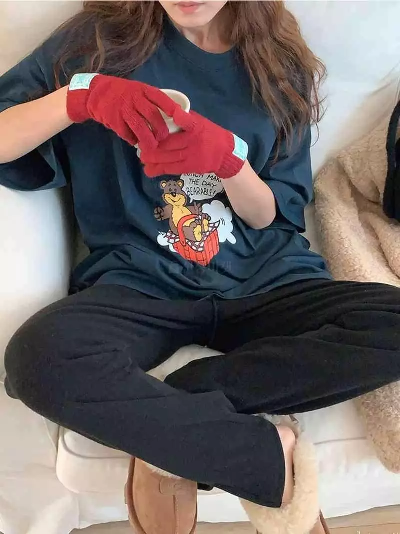 Jkichi - Korean Women Fashion - #momslook - Masion Gloves - 8