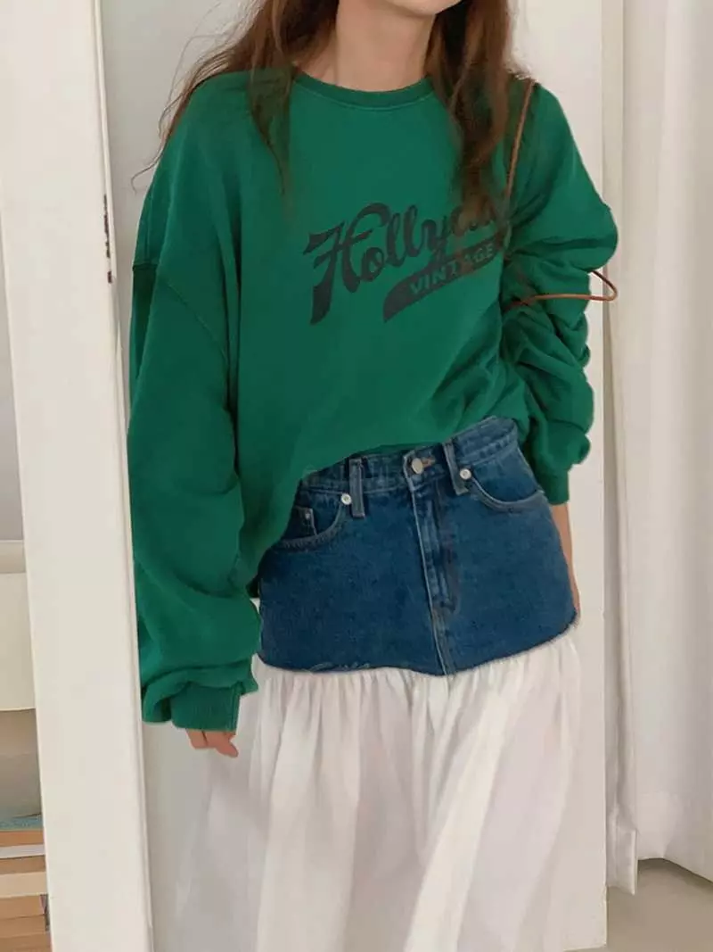 Jkichi - Korean Women Fashion - #momslook - Masic Sweatshirt - 6