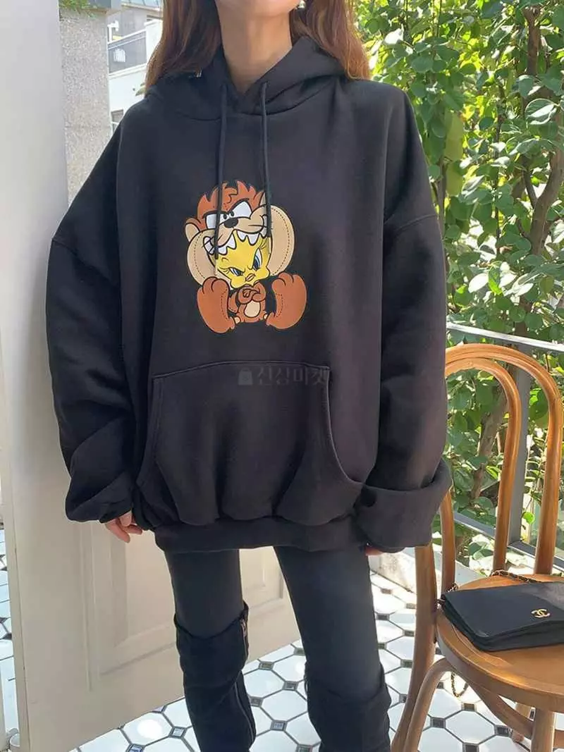 Jkichi - Korean Women Fashion - #momslook - Friends Hoody
