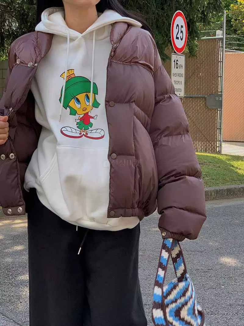 Jkichi - Korean Women Fashion - #momslook - Friends Hoody - 9