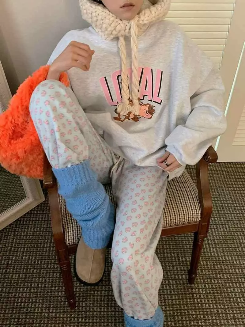 Jkichi - Korean Women Fashion - #momslook - Burnie Sweatshirt - 8