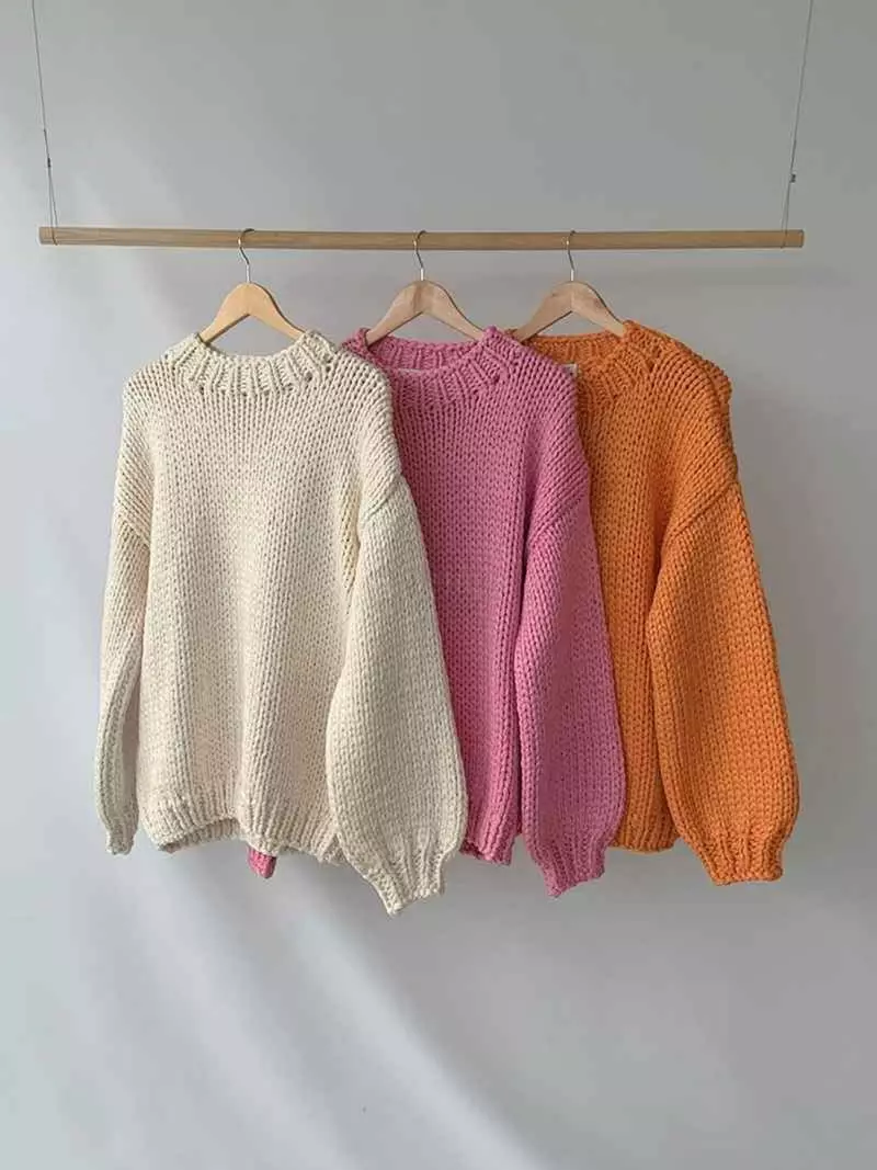 Jkichi - Korean Women Fashion - #momslook - Londin Knit Tee - 10