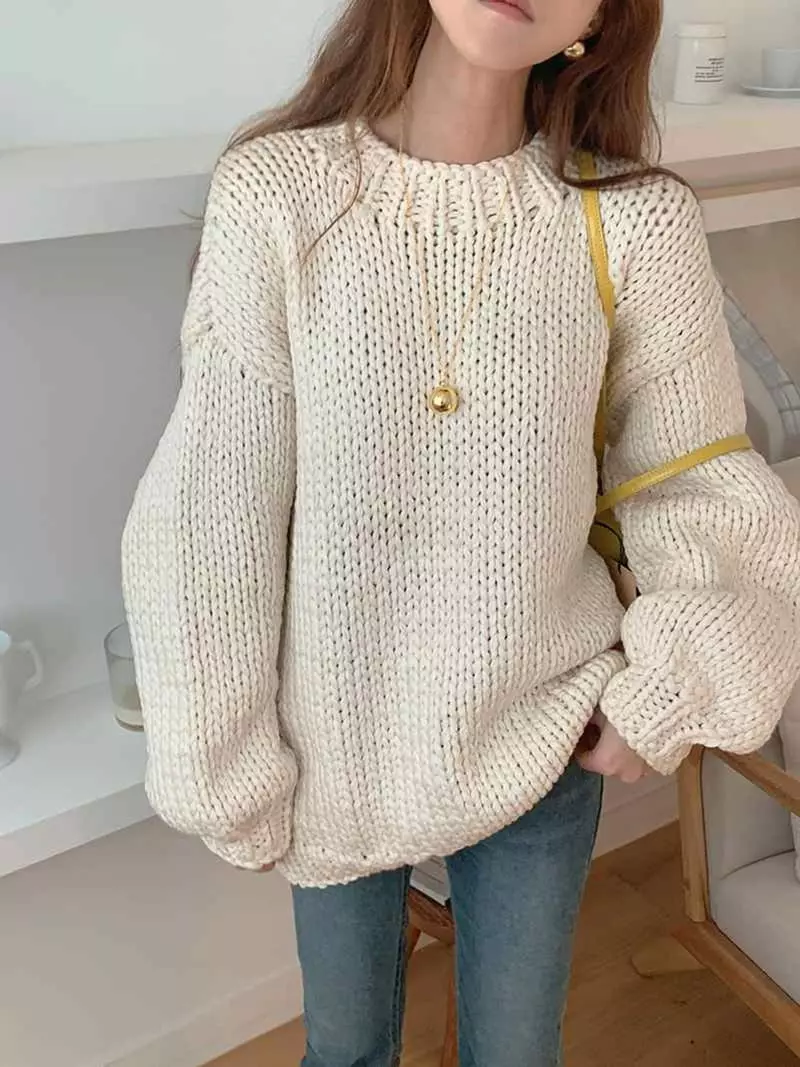 Jkichi - Korean Women Fashion - #momslook - Londin Knit Tee - 5