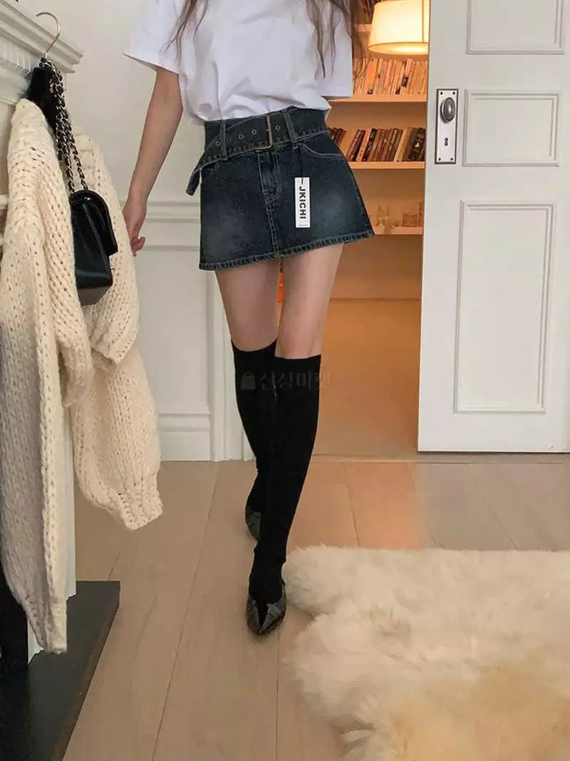 Jkichi - Korean Women Fashion - #momslook - 781 Skirt