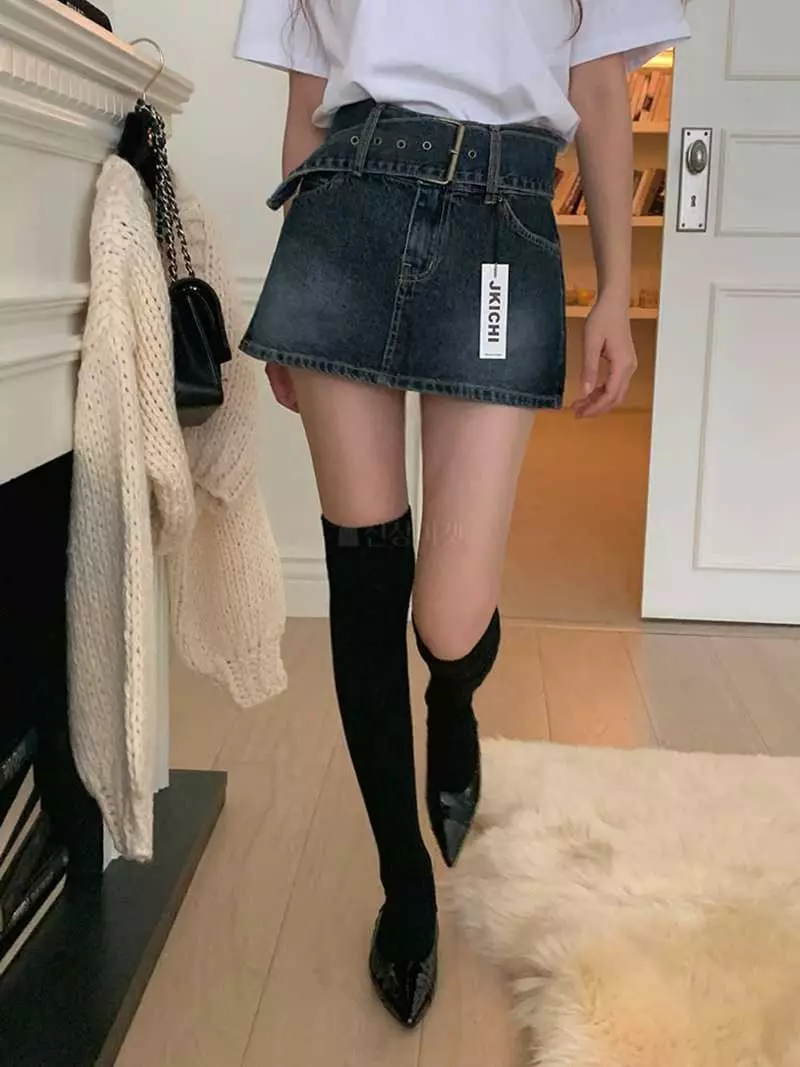 Jkichi - Korean Women Fashion - #momslook - 781 Skirt - 3