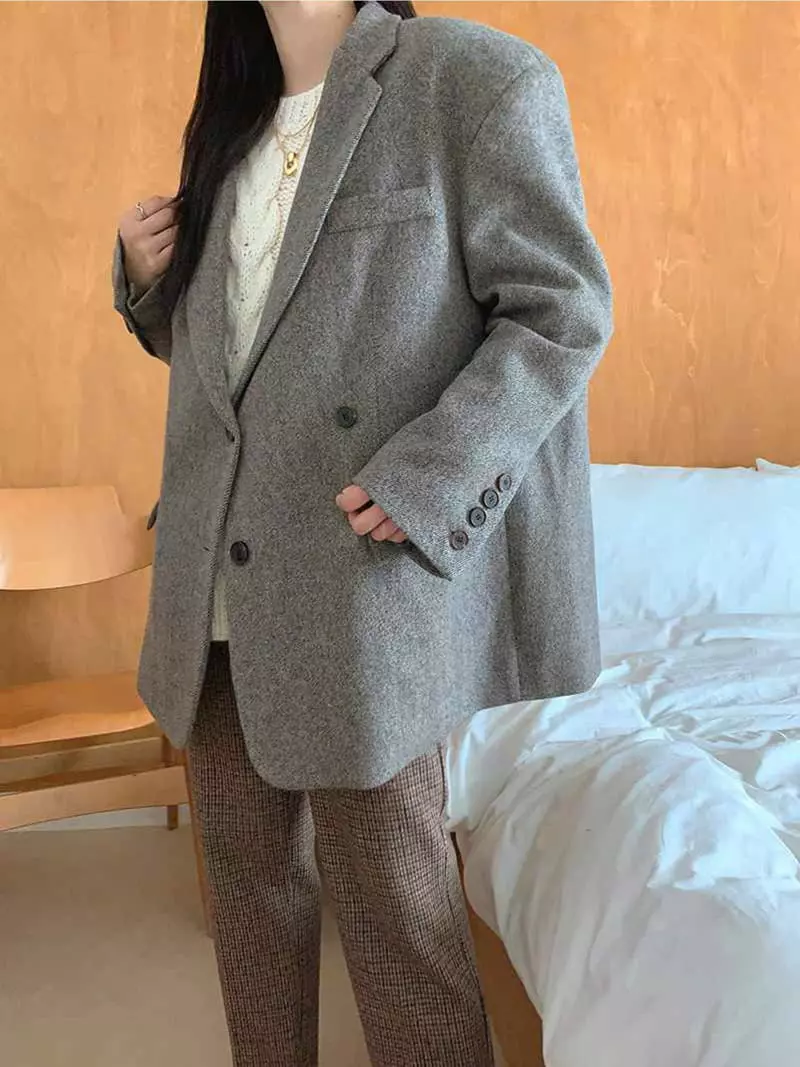 Jkichi - Korean Women Fashion - #momslook - Harris Jacket - 3