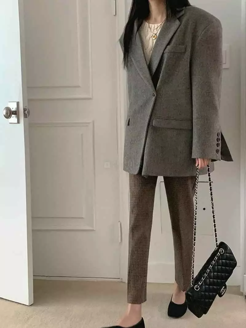 Jkichi - Korean Women Fashion - #momslook - Harris Jacket - 7