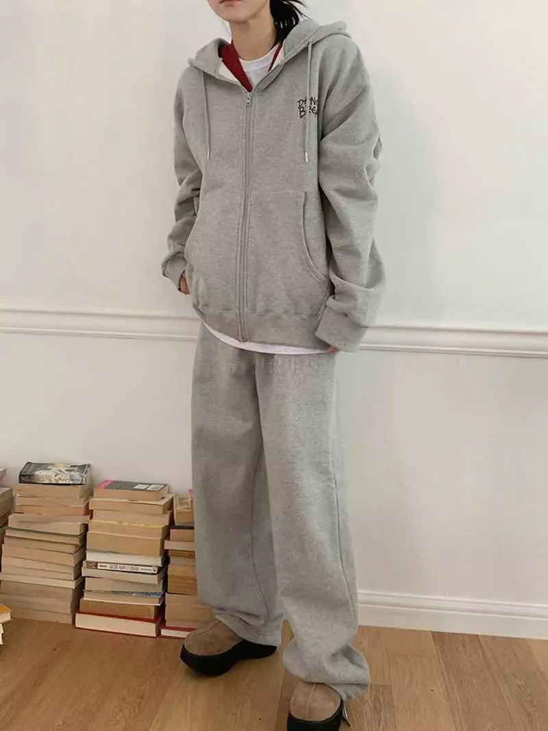 Jkichi - Korean Women Fashion - #momslook - Peeka Set Hoody Tee - 11