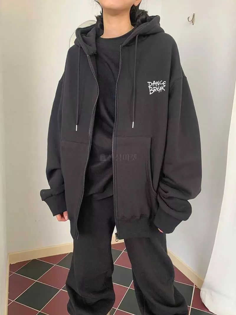 Jkichi - Korean Women Fashion - #momslook - Peeka Set Hoody Tee - 3