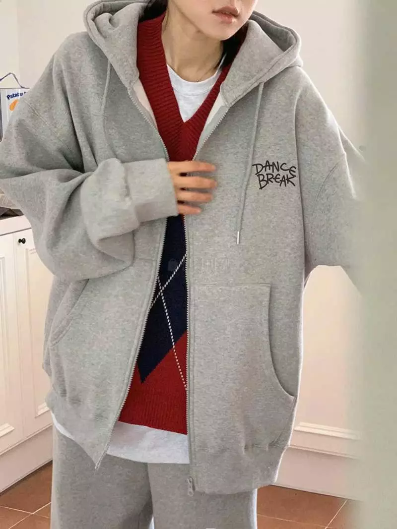 Jkichi - Korean Women Fashion - #momslook - Peeka Set Hoody Tee - 9