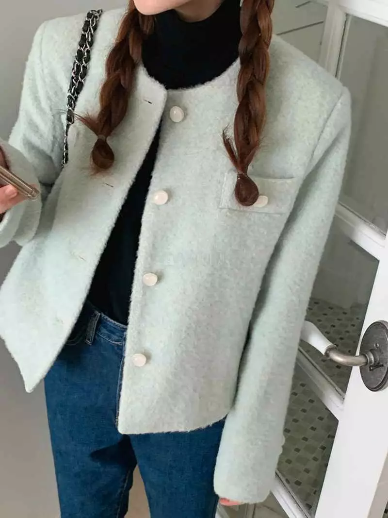 Jkichi - Korean Women Fashion - #womensfashion - Poodle Jacket - 4