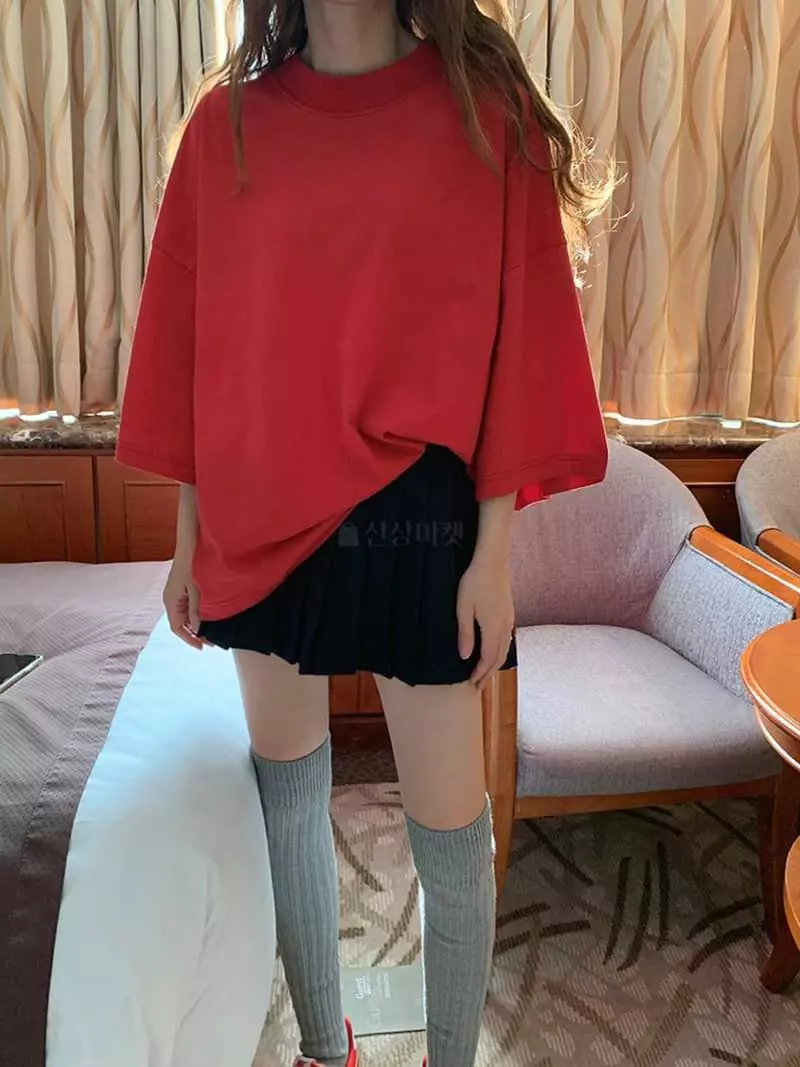 Jkichi - Korean Women Fashion - #momslook - Coss Tee - 2