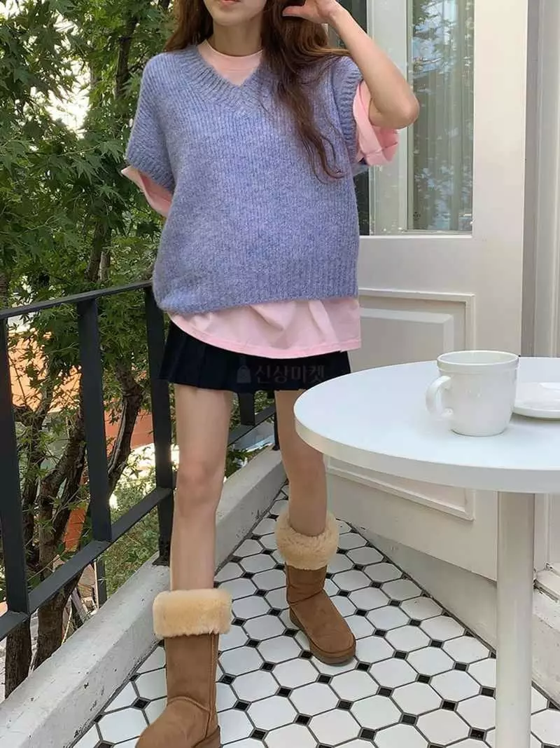 Jkichi - Korean Women Fashion - #momslook - All Boxy Vest