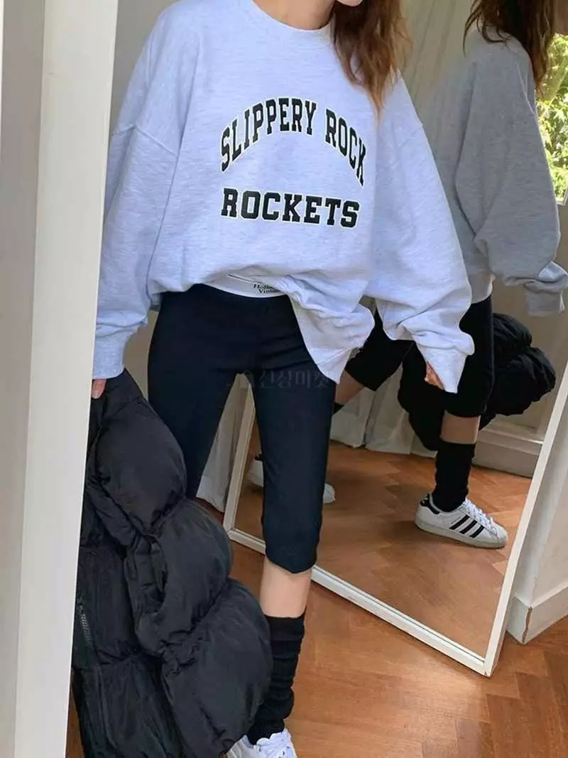 Jkichi - Korean Women Fashion - #momslook - Sli Sweatshirt