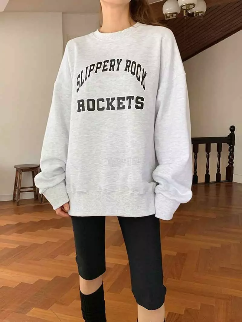 Jkichi - Korean Women Fashion - #momslook - Sli Sweatshirt - 3
