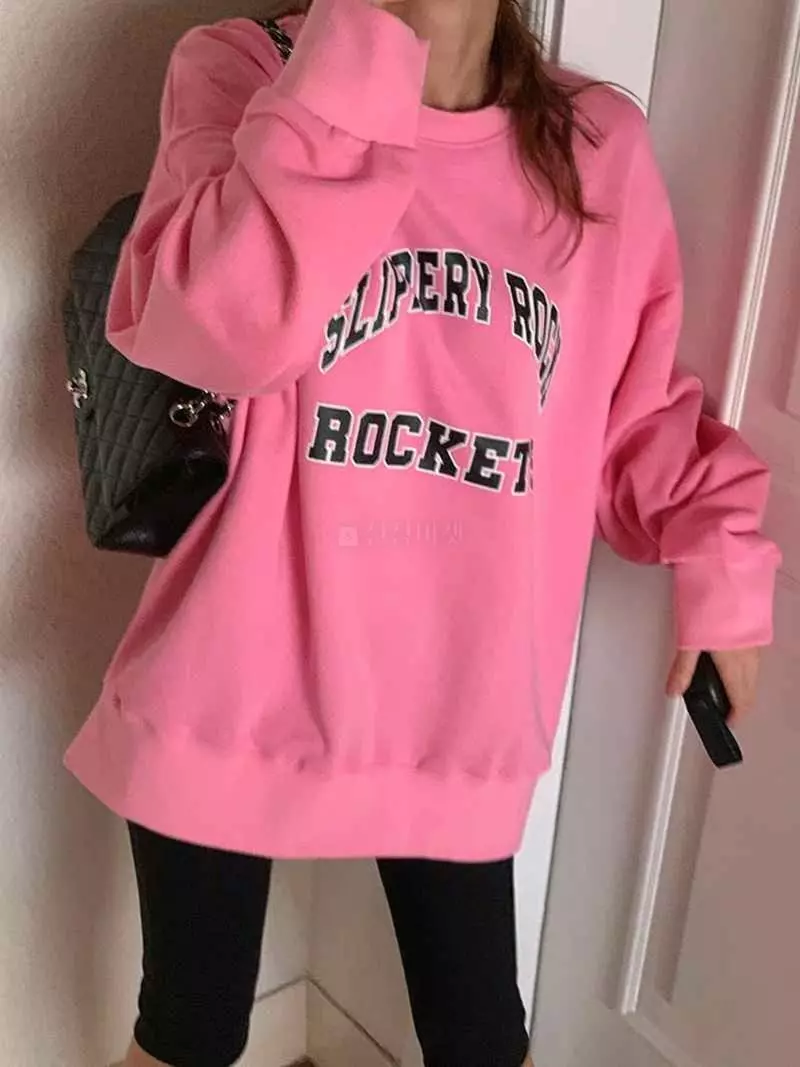 Jkichi - Korean Women Fashion - #momslook - Sli Sweatshirt - 4