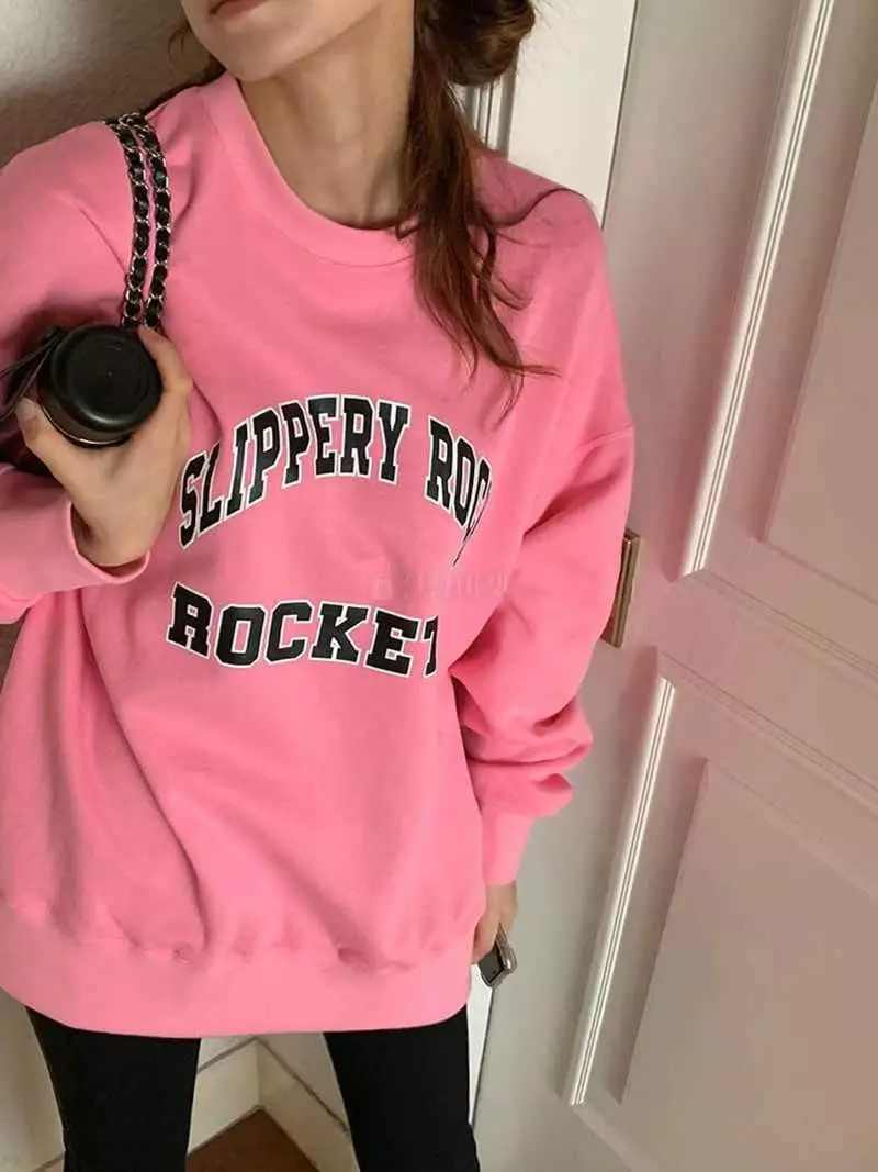 Jkichi - Korean Women Fashion - #momslook - Sli Sweatshirt - 5