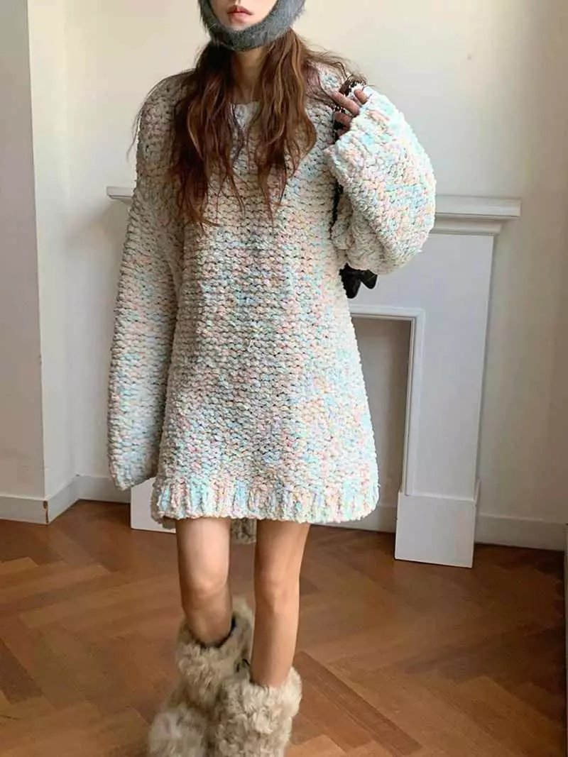 Jkichi - Korean Women Fashion - #momslook - Snow Knit Tee