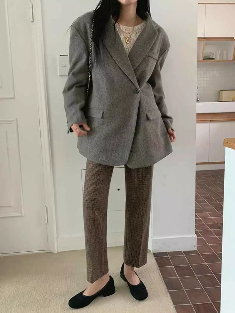 Jkichi - Korean Women Fashion - #thatsdarling - Harris Jacket
