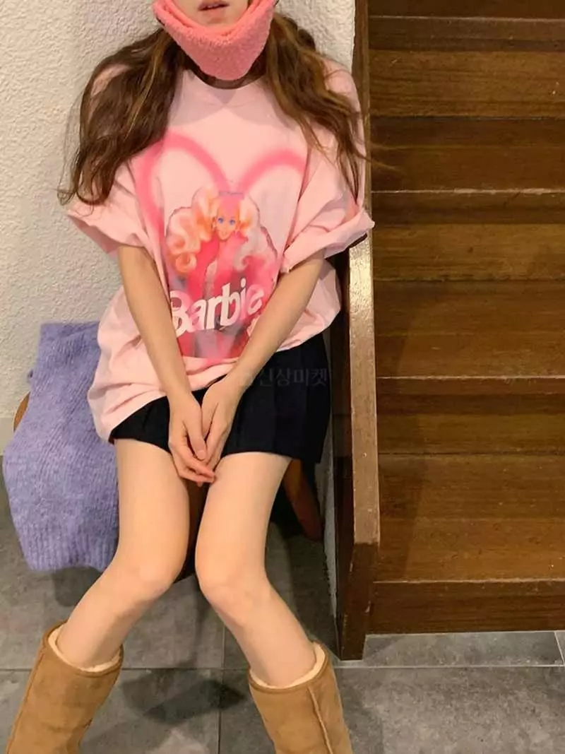 Jkichi - Korean Women Fashion - #thelittlethings - Barbie Tee - 5