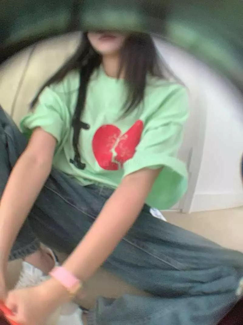 Jkichi - Korean Women Fashion - #vintageinspired - I Heart Tee - 9