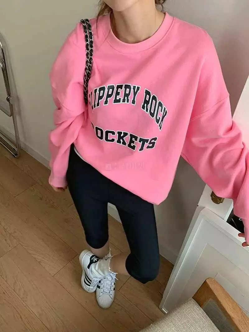 Jkichi - Korean Women Fashion - #vintageinspired - Sli Sweatshirt - 7