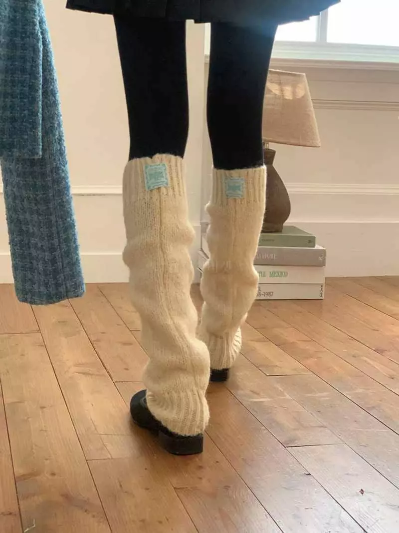 Jkichi - Korean Women Fashion - #momslook - Ma Leg Warmer - 4