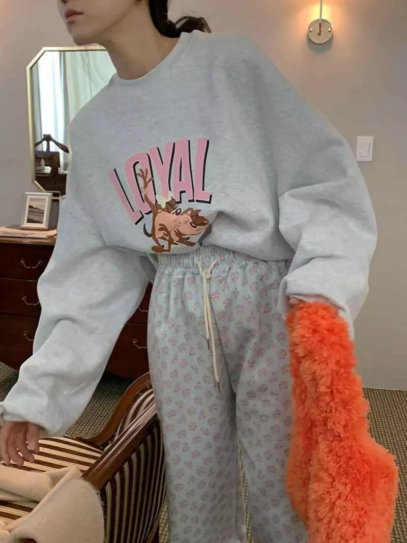 Jkichi - Korean Women Fashion - #womensfashion - Burnie Sweatshirt - 11