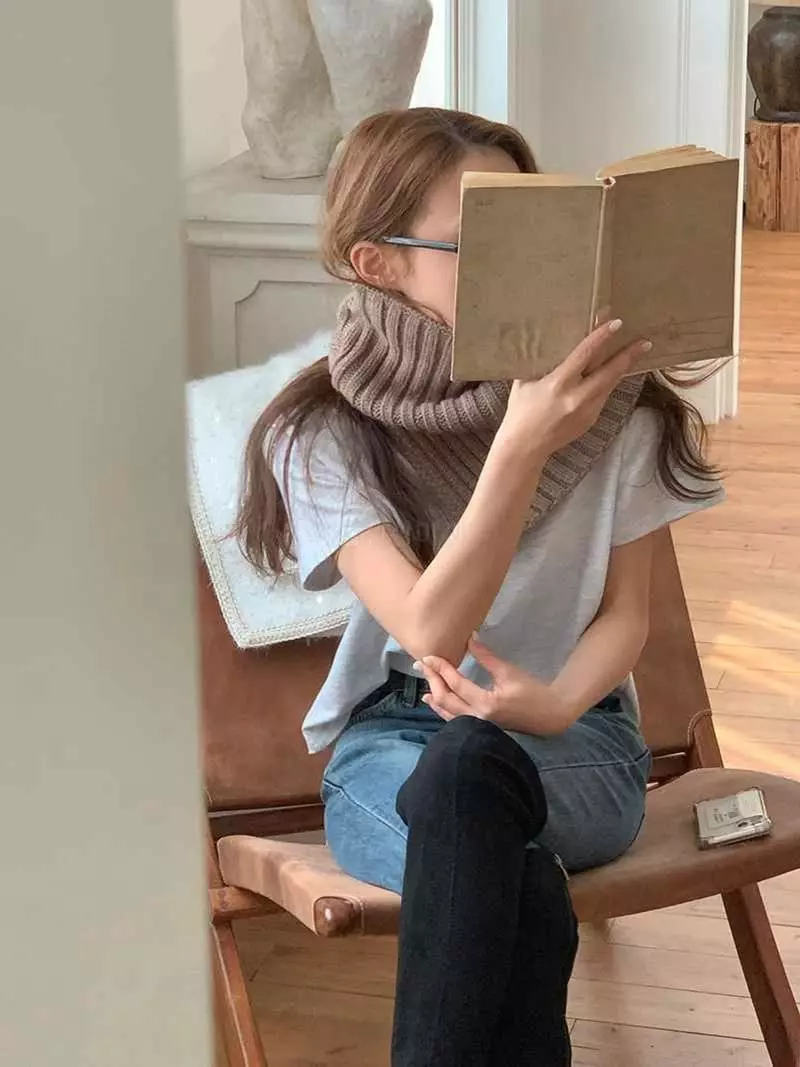 Jkichi - Korean Women Fashion - #womensfashion - Loe Neck Warmer - 3