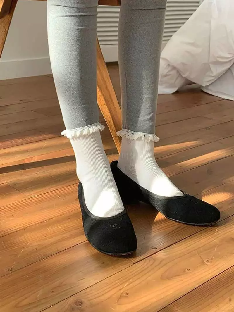 Jkichi - Korean Women Fashion - #womensfashion - Lace Leggings