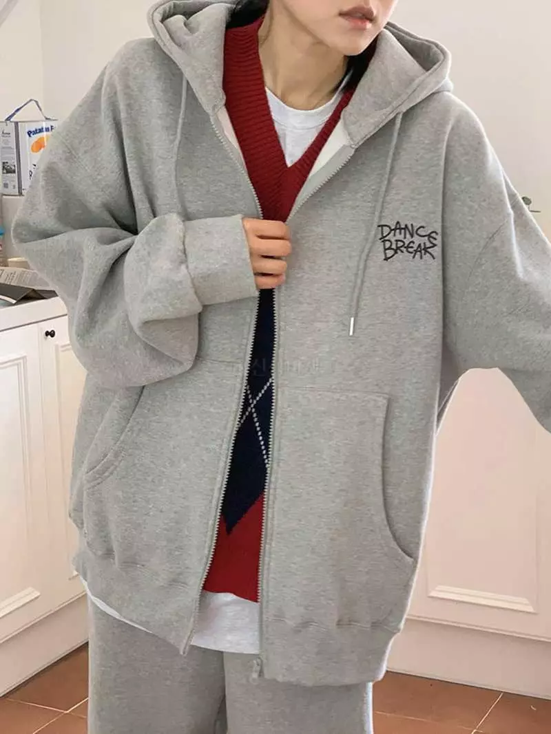 Jkichi - Korean Women Fashion - #womensfashion - Peeka Set Hoody Tee - 10