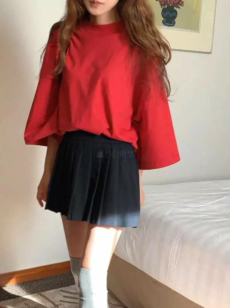 Jkichi - Korean Women Fashion - #womensfashion - Coss Tee - 3