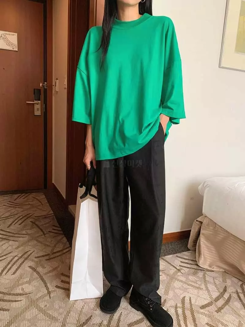 Jkichi - Korean Women Fashion - #womensfashion - Coss Tee - 5