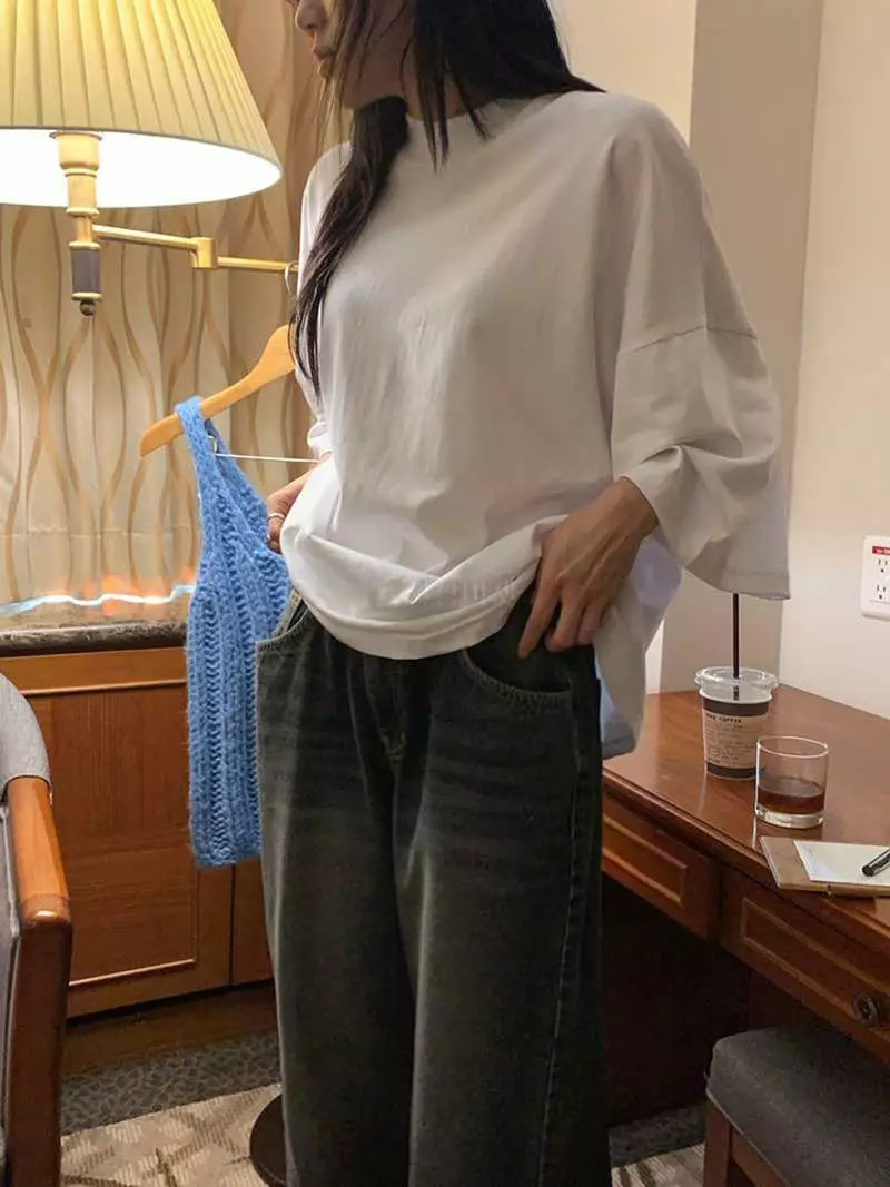 Jkichi - Korean Women Fashion - #womensfashion - Coss Tee - 9
