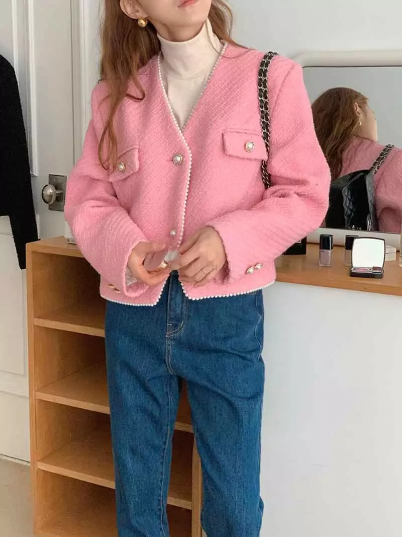 Jkichi - Korean Women Fashion - #womensfashion - Pearl Jacket - 2