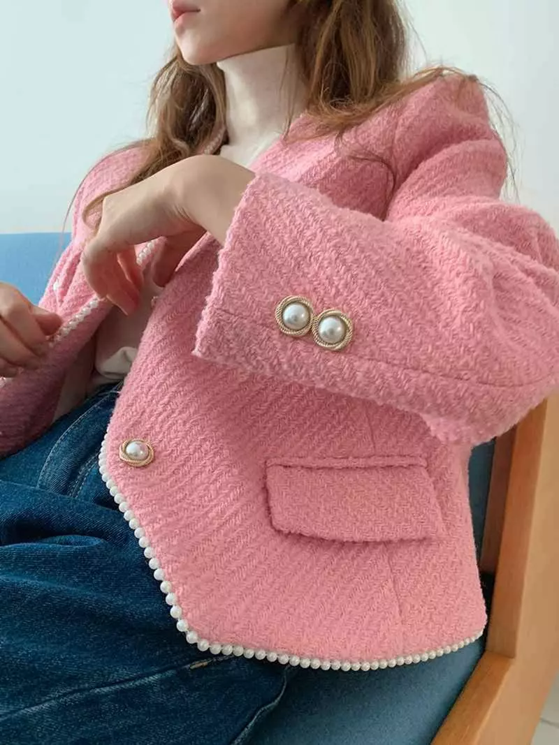 Jkichi - Korean Women Fashion - #womensfashion - Pearl Jacket - 6