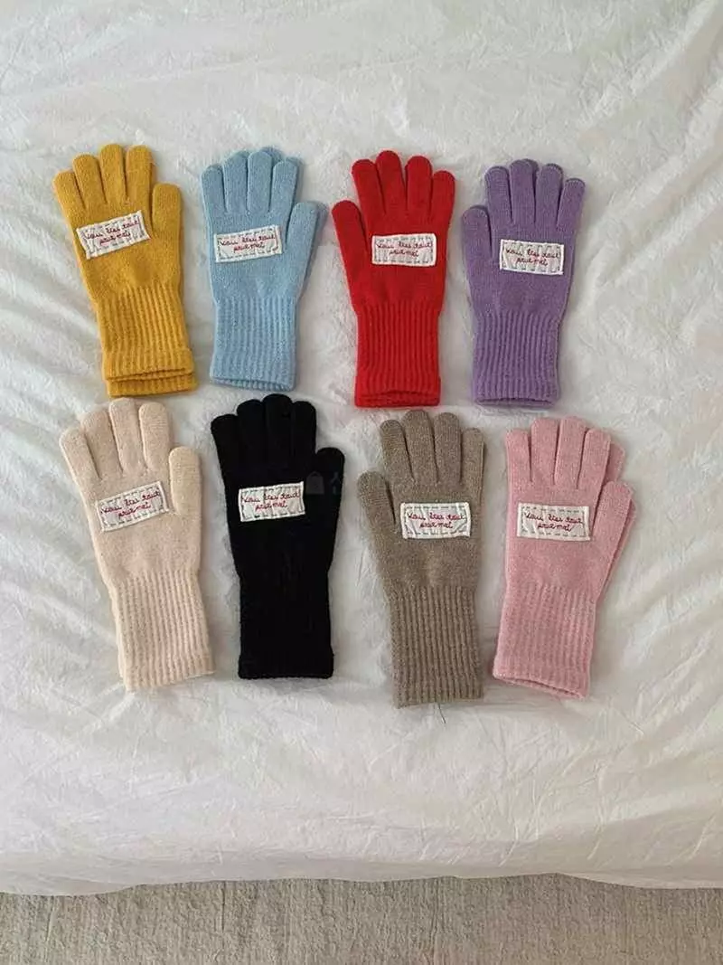 Jkichi - Korean Women Fashion - #womensfashion - Embroidery Gloves - 2