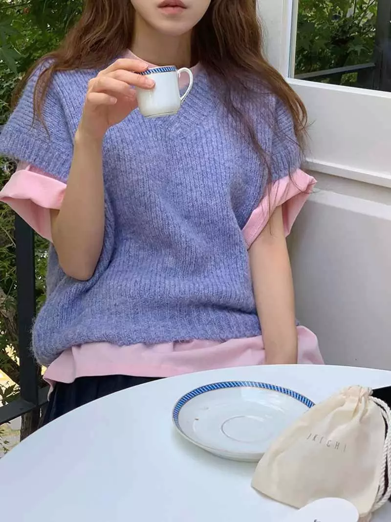 Jkichi - Korean Women Fashion - #womensfashion - All Boxy Vest - 2
