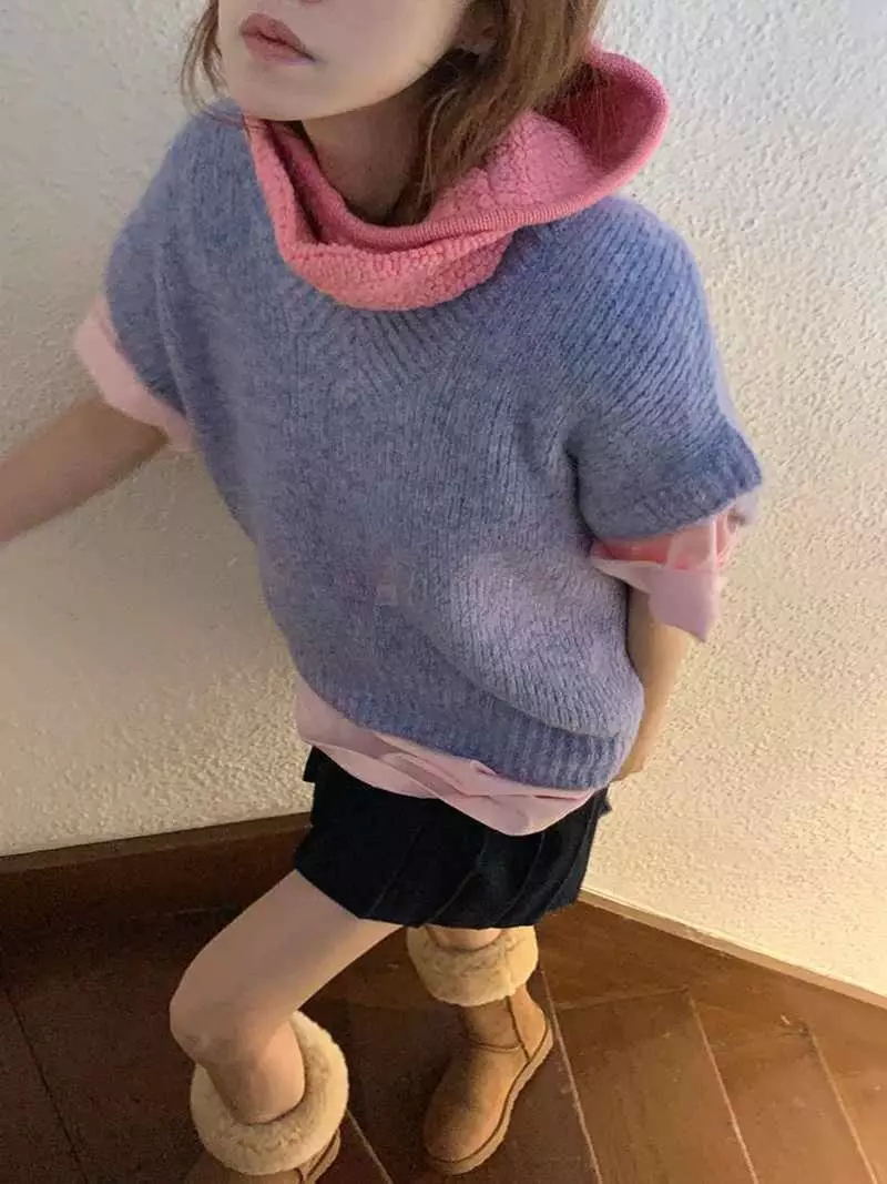 Jkichi - Korean Women Fashion - #momslook - All Boxy Vest - 4