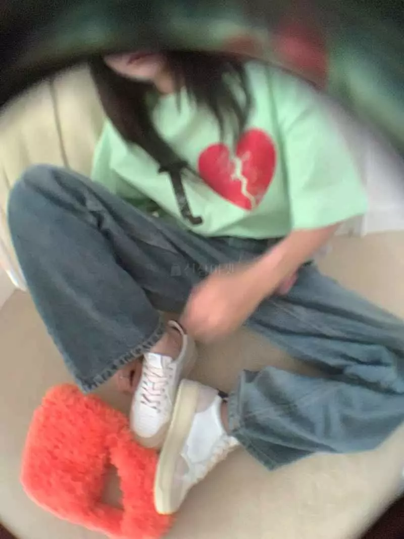 Jkichi - Korean Women Fashion - #womensfashion - I Heart Tee - 8