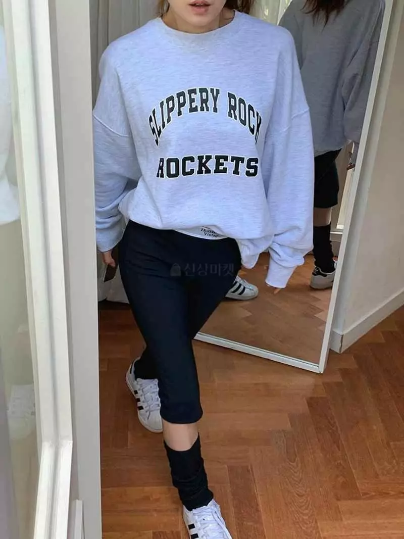 Jkichi - Korean Women Fashion - #womensfashion - Sli Sweatshirt - 2