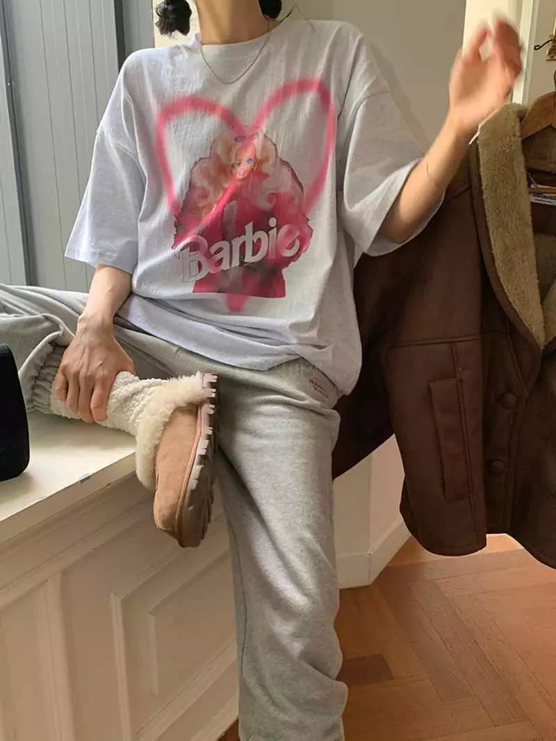 Jkichi - Korean Women Fashion - #womensfashion - Barbie Tee - 11