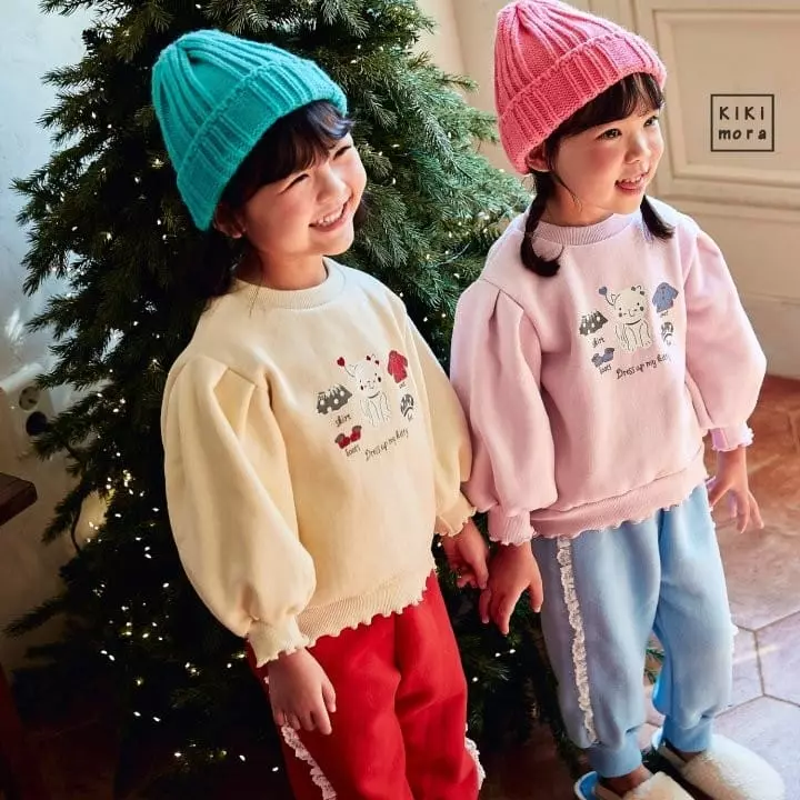 Kikimora - Korean Children Fashion - #kidzfashiontrend - Line Lace Pants - 4