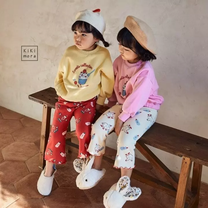 Kikimora - Korean Children Fashion - #Kfashion4kids - Cherry Ice Cream Sweatshirt - 5