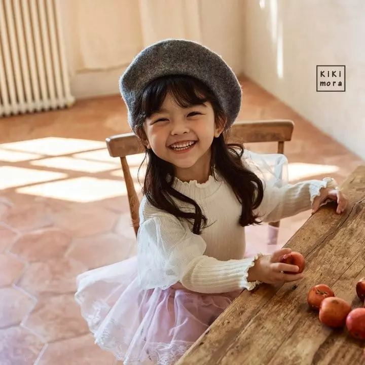 Kikimora - Korean Children Fashion - #childofig - Macaroon Rin Mesh Tee - 6