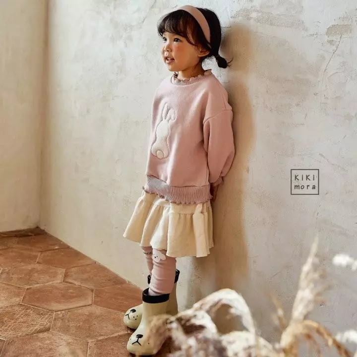 Kikimora - Korean Children Fashion - #designkidswear - Flower Rabbit One-piece - 6