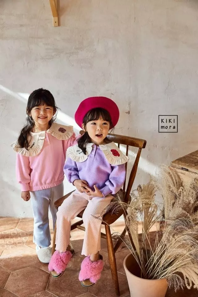 Kikimora - Korean Children Fashion - #discoveringself - Embrodiery Tee