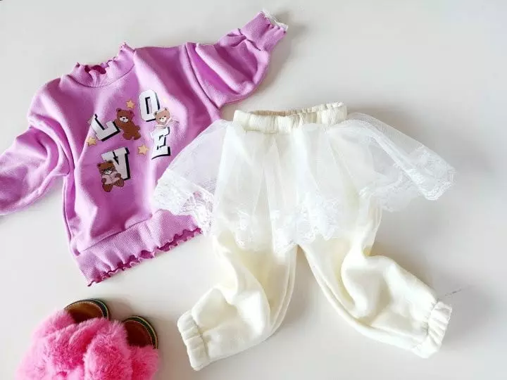 Kikimora - Korean Children Fashion - #discoveringself - Lace Sha Pants - 10